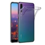 Slim Clear Soft TPU Case for Huawei P20 - Clear