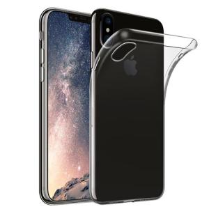 Slim Clear Soft TPU Case for Apple iPhone XS Max - Clear