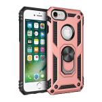 Armor Hybrid Military Case with Ring Kickstand for Apple iPhone 6/7/8 Plus - Rose Golden