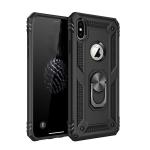 Armor Hybrid Military Case with Ring Kickstand for Apple iPhone XR - Black