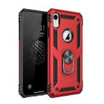 Armor Hybrid Military Case with Ring Kickstand for Apple iPhone XS Max - Red