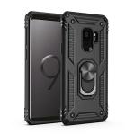 Armor Hybrid Military Case with Ring Kickstand for Samsung Galaxy S9 Plus - Black