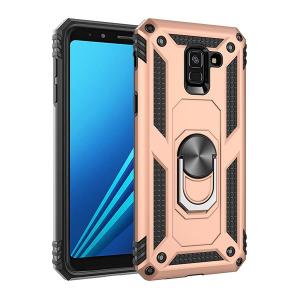Armor Hybrid Military Case with Ring Kickstand for Samsung Galaxy S9 Plus - Golden