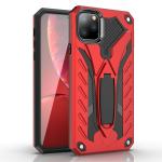 Rugged Defender Case with Kickstand for Apple iPhone 12 Mini - Red