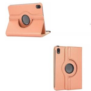 360 Degree Rotating Stand Smart Cover for Apple iPad Mini 6 / Mini 7 - Rose Golden