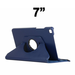 Universal 360 Degree Rotating Case for 7'' inches Tablet - Navy Blue