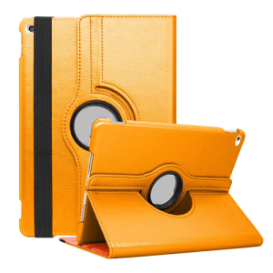 360 Degree Rotating Stand Smart Cover for Apple iPad Air / Air 2/ iPad 5/6 9.7 (2017/2018) - Orange