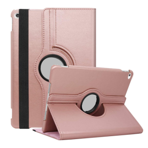 360 Degree Rotating Stand Smart Cover for Apple iPad Air 3 10.5 / iPad 7/8/9 10.2 - Rose Golden