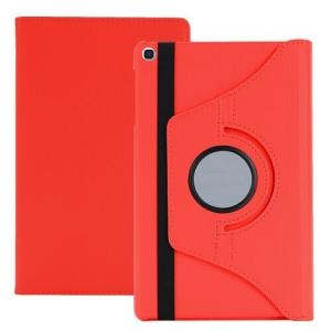 360 Degree Rotating Stand Smart Cover for Samsung Galaxy Tab A 8.0 (T290/T295) - Red