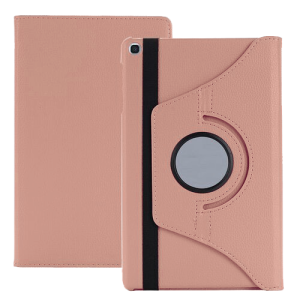 360 Degree Rotating Stand Smart Cover for Samsung Galaxy Tab A 8.0 (T290/T295) - Rose Golden