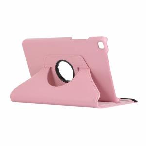 360 Degree Rotating Stand Smart Cover for Apple iPad Mini 4/5 - Pink