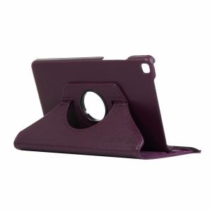 360 Degree Rotating Stand Smart Cover for Apple iPad Mini 1/2/3 - Purple