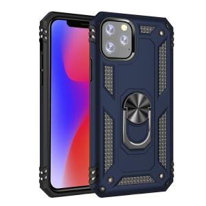 Armor Hybrid Military Case with Ring Kickstand for Apple iPhone 11 Pro Max - Navy Blue