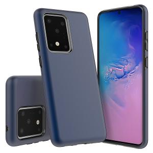 Sleek Armor Hybrid Matte Case for Samsung Galaxy S20 - Navy Blue
