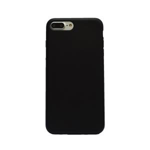 Slim Matte Soft TPU Case for Apple iPhone 7/8 Plus - Black