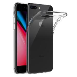 Slim Clear Soft TPU Case for Apple iPhone 7/8 Plus - Clear
