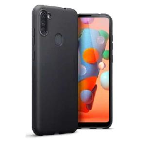 Slim Matte Soft TPU Case for Samsung Galaxy A11 - Black