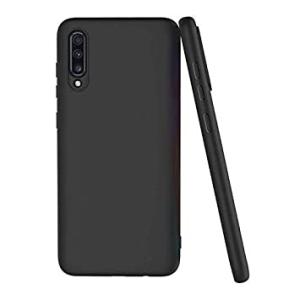 Slim Matte Soft TPU Case for Samsung Galaxy A70 - Black