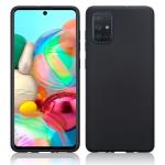 Slim Matte Soft TPU Case for Samsung Galaxy A71 - Black