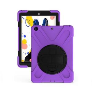Armor Case with 360 Rotating Stand for Apple iPad Mini 4/5 - Purple