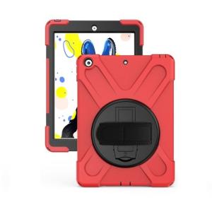 Armor Case with 360 Rotating Stand for Apple iPad Mini 4/5 - Red
