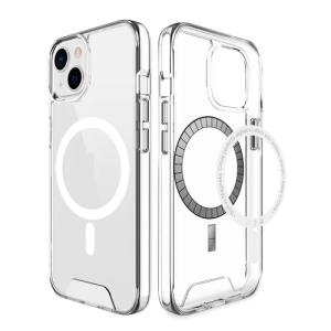 Armor Anti Shock Clear Space Case with Magsafe for Apple iPhone 13 / 14 / 16e - Clear