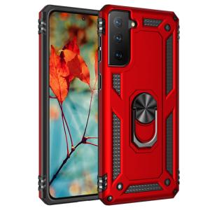 Armor Hybrid Military Case with Ring Kickstand For Samsung Galaxy A34 - Red