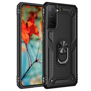 Armor Hybrid Military Case with Ring Kickstand For Samsung Galaxy A34 - Black