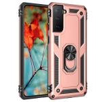 Armor Hybrid Military Case with Ring Kickstand For Samsung Galaxy S21 Plus 5G - Rose Golden