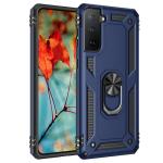 Armor Hybrid Military Case with Ring Kickstand For Samsung Galaxy S21 Plus 5G - Navy Blue