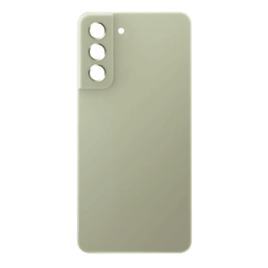 Back Cover With Camera Lens Compatible for Samsung Galaxy S21 FE - Olive