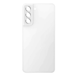 Back Cover With Camera Lens Compatible for Samsung Galaxy S21 FE - White