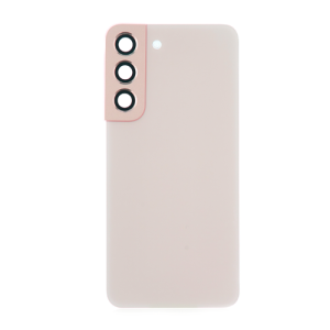 Back Cover With Camera Lens Compatible for Samsung Galaxy S22 5G - Pink Gold
