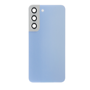 Back Cover With Camera Lens Compatible for Samsung Galaxy S22 5G - Sky Blue