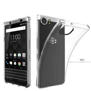 Slim Clear Soft TPU Case for Blackberry KEY1 - Clear