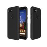Triangle Shockproof Case with Anti Slip Grains for Google Pixel 2 - Black