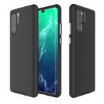 Triangle Shockproof Case with Anti Slip Grains for Samsung Galaxy Note 10 - Black