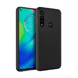 Slim Matte Soft TPU Case for Moto One Action - Black