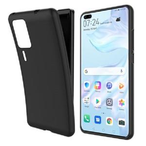 Slim Matte Soft TPU Case for Huawei P40 Pro - Black