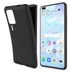 Slim Matte Soft TPU Case for Huawei P40 Pro - Black