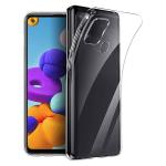 Slim Clear Soft TPU Case for Samsung Galaxy A21S - Clear