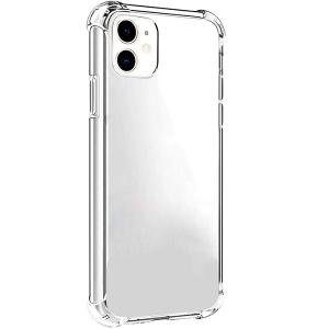 Slim Clear Soft TPU Case Hard Corner Bumper for Apple iPhone 12/12 Pro - Clear