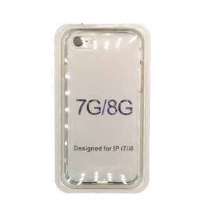 Clear TPU Bumper Case for Apple iPhone 7/8/SE (2020)/SE (2022) - Teal