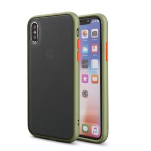 Matte PC Phantom Case for Apple iPhone XS Max - Army Green