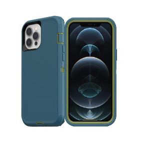 Triple Layer Protection Case & Belt Clip for Apple iPhone 12 Pro Max - Green