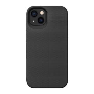 Triangle Shockproof Case with Anti Slip Grains for Apple iPhone 13 / 14 - Black