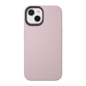 Triangle Shockproof Case with Anti Slip Grains for Apple iPhone 13 / 14 - Rose Golden
