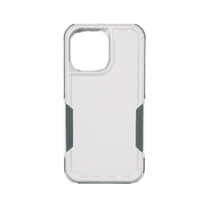 Dual Layer Shockproof Case for iPhone 12 / 12 Pro - White