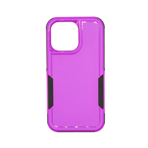 Dual Layer Shockproof Case for iPhone 12 / 12 Pro - Purple