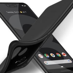 Slim Matte Soft TPU Case for Google Pixel 3a - Black